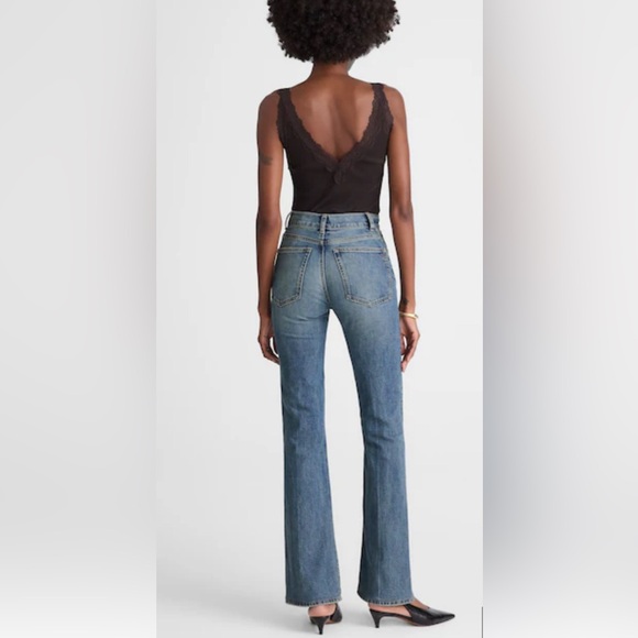 Madewell Vintage Flare Jeans Sz 33 16 Bouvier wash/ Comfort stretch NWT - Picture 7 of 14